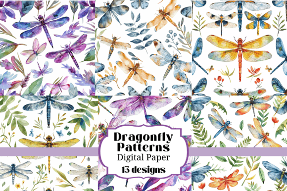 13 Dragonfly Seamless Backgrounds: A Complete Design Guide