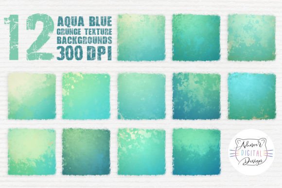 Aqua Blue Grunge Texture Backgrounds: A Creative Toolkit