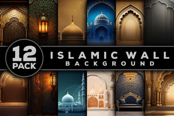 Islamic Luxury Wall Backgrounds: A Designer's Guide to Opulent Digital Assets