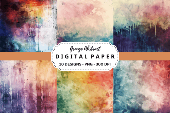 Raw Texture: Grunge Abstract Backgrounds in Modern Design