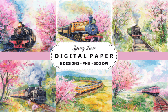 Spring Train Backgrounds: A Fresh Toolkit for Modern Creatives