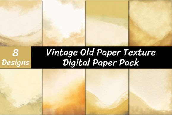 Timeless Design: Vintage Old Paper Texture Backgrounds